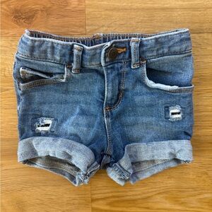 Denim Blue Kids Shorts